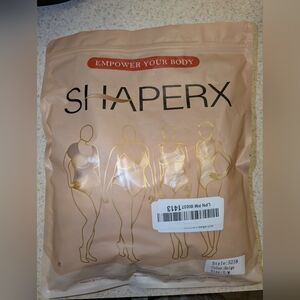 New SHAPERX Women's Seamless Shapewear Tummy Control Bodysuit Size S/M
